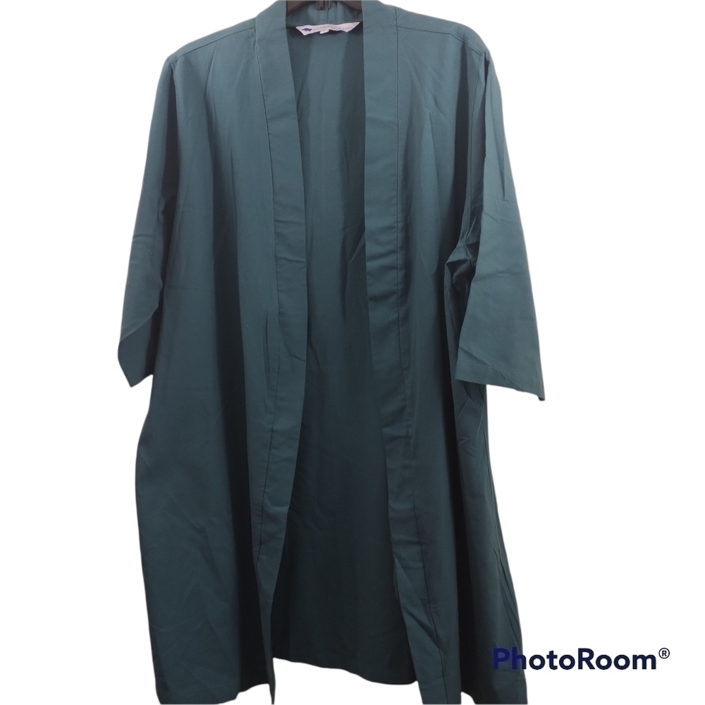 American Rhino 100% Cotton Kenyan Robe Dark Green L